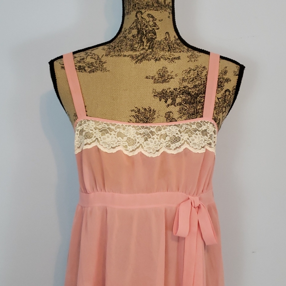 Victoria's Secret Pink Lace Slip - Picture 2 of 6